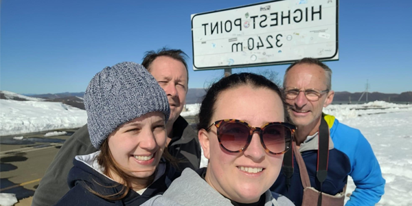 Researchers from Wits University and University College London on a field trip in Lesotho Researchers from Wits University and University College London on a field trip in Lesotho